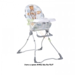 ЛОРЕЛИ СТОЛ ЗА ХРАНЕНЕ MARCEL / BERTONI - LORELLI BABY DINING CHAIR MARCEL