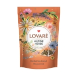ЛОВАРЕ ЧАЙ ALPINE HERBS филтър пирамида 50 броя / LOVARE TEA ALPINE HERBS tea bags pyramids 