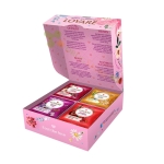 ЛОВАРЕ ЧАЙ АСОРТИ FLOWER 4 вида х 8 броя / LOVARE FLOWER TEA ASSORTED tea bags 4 х 8