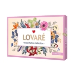 ЛОВАРЕ ЧАЙ АСОРТИ GREAT PARTEA PINK филтър 18 вида х 5 броя / LOVARE LOVARE GREAT PARTEA PINK tea bags 18 х 5 