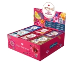 ЛОВАРЕ ЧАЙ АСОРТИ LOVE BLOSSOM филтър 6 вида х 15 броя / LOVARE LOVE BLOSSOM TEA tea bags 6 х 15