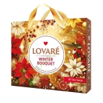 ЛОВАРЕ ЧАЙ АСОРТИ WINTER BOUQUET ЗИМНА КОЛЕКЦИЯ филтър 6 вида х 5 броя / LOVARE TEA ASSORTED WINTER BOUQUET COLLECTION tea bags 6 х 5