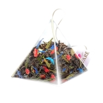 ЛОВАРЕ ЧАЙ CHAMPAGNE SPLASHES филтър пирамида 50 броя / LOVARE TEA CHAMPAGNE SPLASHES tea bags pyramids 