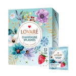 ЛОВАРЕ ЧАЙ CHAMPAGNE SPLASHES филтър 32 броя / LOVARE CHAMPAGNE SPLASHES TEA filter