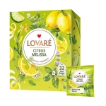 ЛОВАРЕ ЧАЙ CITRUS MELISSA филтър 32 броя / LOVARE TEA CITRUS MELISSA tea bags 