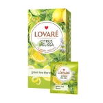 ЛОВАРЕ ЧАЙ CITRUS MELISSA филтър 24 броя / LOVARE CITRUS MELISSA tea bags