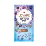 ЛОВАРЕ ЧАЙ ТУБА LOVE BLOSSOM 80 г + 15 хартиени филтъра / LOVARE LOVE BLOSSOM TEA 80 g + 15 paper filters