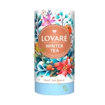 ЛОВАРЕ ЧАЙ В ТУБА WINTER С РАЙСКА ЯБЪЛКА, ШАФРАН И ПЪПЕШ 80 г + филтър 15 броя / LOVARE WINTER TEA 80 g +tea bags 15 