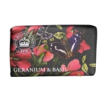 ЛУКСОЗЕН РАСТИТЕЛЕН САПУН ЗДРАВЕЦ И БОСИЛЕК САПУН 240 г / ENGLISH SOAP COMPANY KEW LUXURY SOAP GERANIUM AND BASIL