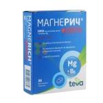 МАГНЕРИЧ ФОРТЕ таблетки 30 броя / TEVA PHARMACEUTICAL MAGNERICH FORTE