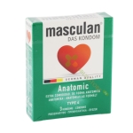 МАСКУЛАН ПРЕЗЕРВАТИВИ ANATOMIC 3 броя / MASCULAN TYPE 4 ANATOMIC CONDOMS