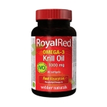 МАСЛО ОТ КРИЛ ОМЕГА - 3 РОЯЛ РЕД капсули 1000 мг 30 броя / WEBBER NATURALS ROYAL RED OMEGA - 3 KRILL OIL
