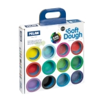 МИЛАН ТЕСТО ЗА МОДЕЛИРАНЕ 16 ЦВЯТА 30 г / MILAN SOFT DOUGH 16 COLORS 30 g