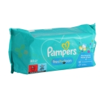 МОКРИ КЪРПИ ПАМПЕРС ФРЕШ КЛИЙН 80 броя / PROCTER & GAMBLE PAMPERS FRESH CLEAN BABY WIPES