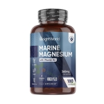 МОРСКИ МАГНЕЗИЙ ОКСИД + ВИТАМИН B6 капсули 180 броя / WEIGHT WORLD MARINE MAGNESIUM WITH VITAMIN B6 