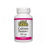 НАТУРАЛ ФАКТОРС КАЛЦИЙ ФАКТОР + таблетки 350 мг. 90 броя / NATURAL FACTORS CALCIUM FACTOR +