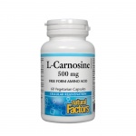 НАТУРАЛ ФАКТОРС L-КАРНОЗИН капсули 500 мг. 60 броя / NATURAL FACTORS L-CARNOSINE