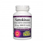 НАТУРАЛ ФАКТОРС НАТОКИНАЗА капсули 100 мг. 60 броя / NATURAL FACTORS NATTOKINASE