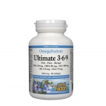 НАТУРАЛ ФАКТОРС УЛТИМАТ ОМЕГА 3-6-9 капсули 1200 мг 90 броя / NATURAL FACTORS ULTIMATE OMEGA 3-6-9