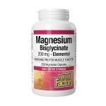 НАТУРАЛ ФАКТОРС МАГНЕЗИЕВ БИСГЛИЦИНАТ капсули 250 броя / NATURAL FACTORS MAGNESIUM BYSGLYCINATE 