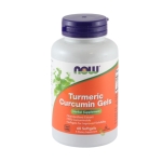 НАУ ФУДС КУРКУМИН гел капсули 60 броя / NOW FOODS CURCUMIN