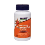 НАУ ФУДС ВИТАМИН D3 дражета 1000 IU 180 броя / NOW FOODS VITAMIN D3