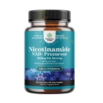 НЕЙЧЪРС КРАФТ НИКОТИНАМИД капсули 60 броя / NATURE'S KRAFT NICOTINAMIDE NAD+ PRECURSOR 