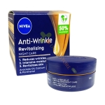 НИВЕА ANTI-WRINKLE + REVITALIZING НОЩЕН КРЕМ ЗА ЛИЦЕ ПРОТИВ БРЪЧКИ 55+ 50 мл / NIVEA ANTI-WRINKLE + REVITALIZING NIGHT CREAM