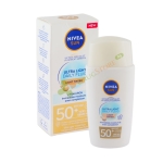 НИВЕА СЪН УЛТРА ЛАЙТ ДЕЙЛИ ФЛУИД СВЕТЪЛ SPF50+ 40 мл / NIVEA SUN UV FACE SPECIALIST ULTRA LIGHT DAILY FLUID LIGHT TINTED SPF50+