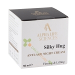 НОЩЕН АНТИ ЕЙДЖ КРЕМ 50 мл / ALPHA LIFE SCIENCES SILKY HUG ANTI-AGE NIGHT CREAM 