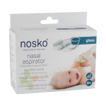 НОСКО СТЪКЛЕН АСПИРАТОР ЗА НОС / NOSKO BABY NOSE GLASS ASPIRATOR