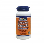НАУ ФУДС КАСКАРА САГРАДА капсули 450 мг. 100 броя / NOW FOODS CASCARA SAGRADA