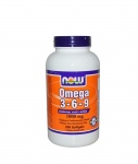 НАУ ФУДС ОМЕГА 3-6-9 драже 1000 мг. 250 броя / NOW FOODS OMEGA 3-6-9