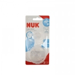 НУК СИЛИКОНОВИ ПРЕДПАЗИТЕЛИ ЗА ЗЪРНА размер M 2 броя / NUK SILICONE NIPPLE SHIELDS