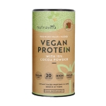 НУТРАВИТА ВЕГАН ПРОТЕИН + ЕНЗИМИ ШОКОЛАД 750 г / NUTRAVITA VEGAN CHOCOLATE PROTEIN