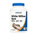 БЯЛА ВЪРБА капсули 600 мг 240 броя / NUTRICOST WHITE WILLOW