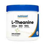 L-ТЕАНИН прах 200 мг 100 г / NUTRICOST L-THEANINE powder