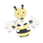 ДЪРВЕН ПЪЗЕЛ ПЧЕЛИЧКА OTT06302 / ORANGE TREE TOYS HONEY BEE WOODEN PUZZLE OTT06302