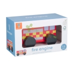 ДЪРВЕНА ПОЖАРНА КОЛА OTT07411 / ORANGE TREE TOYS FIRE ENGINE OTT07411