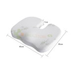 ОРТОПЕДИЧНА АНАТОМИЧНА ВЪЗГЛАВНИЦАЗА СЯДАНЕ / FLEXZON ORTHOPEDIC ANATOMICAL BAMBOO FIBER MEMORY FOAM SEAT CUSHION