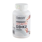 ОСТРОВИТ ВИТАМИН D3 2000 IU + ВИТАМИН K2 таблетки 90 броя / OSTROVIT VITAMIN D3 2000 IU + K2