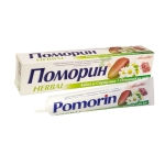 ПАСТА ЗА ЗЪБИ ПОМОРИН ХЕРБАЛ С ЛАЙКА И СМРАДЛИКА 100 мл / RUBELLA POMORIN HERBAL CAMOMILLA AND SUMAC TOOTHPASTE