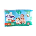 ПЕЛЕНИ ГАЩИ ПУФИС ФЕШЪН МИДИ №3 6 - 11 кг 50 броя / FICOSOTA SYNTEZ PUFIES FASHION DIAPER PANTS MIDI №3 6 – 11 kg