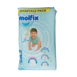 ПЕЛЕНИ МОЛФИКС ДЖУНИЪР №5 11-18 кг 48 броя / MOLFIX DIAPERS JUNIOR №5 11-18 kg 