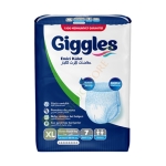 ПРЕДПАЗНО БЕЛЬО ЗА ВЪЗРАСТНИ ГИГЪЛС размер XL 120-170 см НОЩНИ 7 броя / GIGGLES ADULT DIAPERS size XL 120-170 cm NIGHT