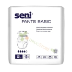 ПРЕДПАЗНО БЕЛЬО ЗА ВЪЗРАСТНИ СЕНИ BASIC XL 10 броя / SENI BASIC ELASTIC DISPOSABLE UNDERWEAR XL