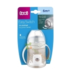 ПРЕХОДНА ЧАША EASY SWITCH BUDDY BEAR 6+ месеца 150 мл / LOVI EASY SWITCH CUP BUDDY BEAR 6+ months
