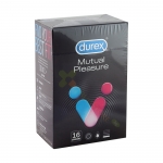 ПРЕЗЕРВАТИВИ ДУРЕКС MUTUAL PLEASURE 16 броя / DUREX MUTUAL PLEASURE