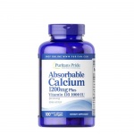 КАЛЦИЙ И ВИТАМИН Д3 капсули 100 броя / PURITAN'S PRIDE ABSORBABLE CALCIUM