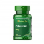 КАЛИЙ каплети 99 мг. 100 броя / PURITAN'S PRIDE POTASSIUM